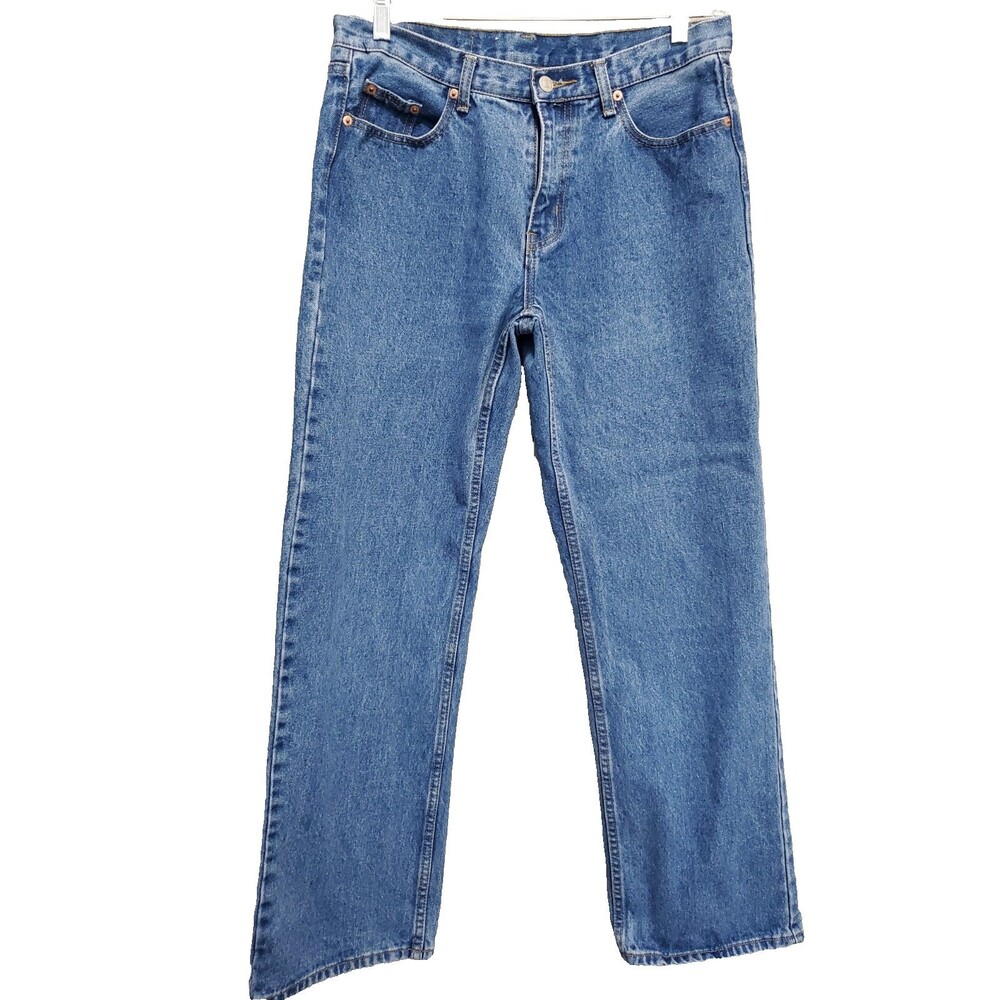 Levi's Men's 501 Straight Leg Blue Denim Jeans Size 32 X 32 (inseam measures 31)